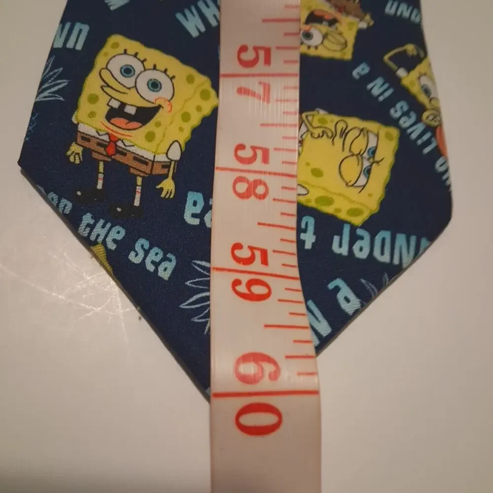 Nickelodeon SpongeBob Kids Tie - Blue and Yellow